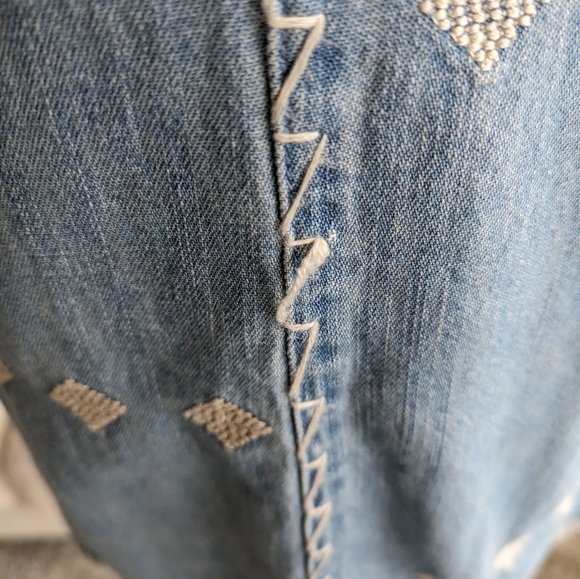 Free People Cotton Embroidered Dress - Picture 10 of 12